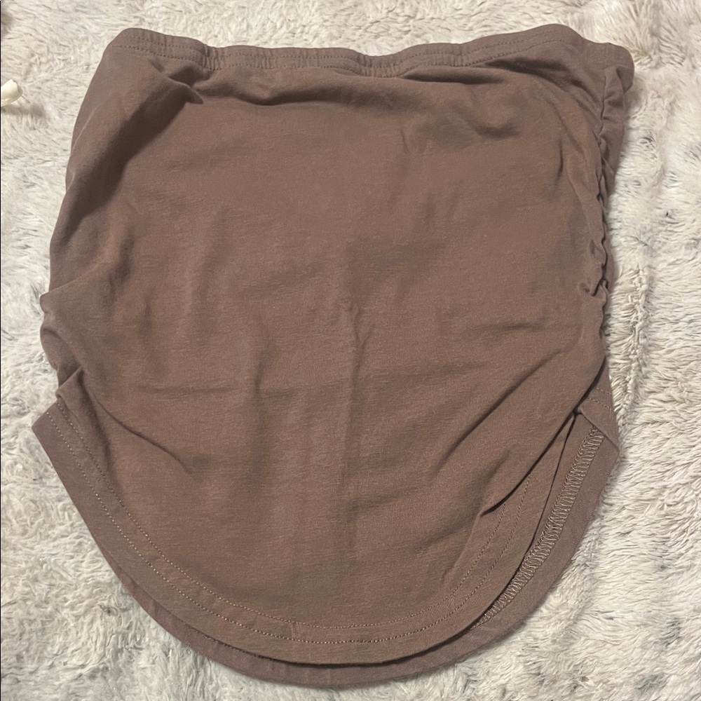 SHEIN Brown Tube Top